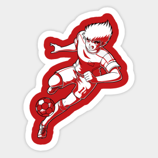 Captain Tsubasa Tsubasa Ozora Drive Shoot Custom Color Sticker